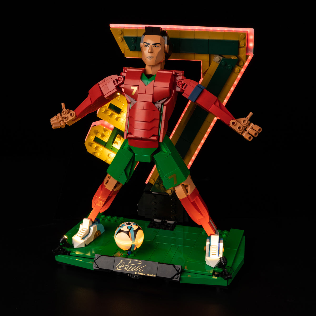 LEGO® Cristiano Ronaldo – Soccer Legend 43016 Light Kit