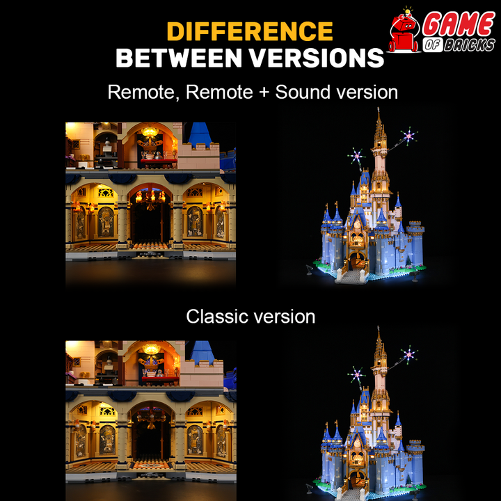 LEGO Disney Castle 43222 Light Kit