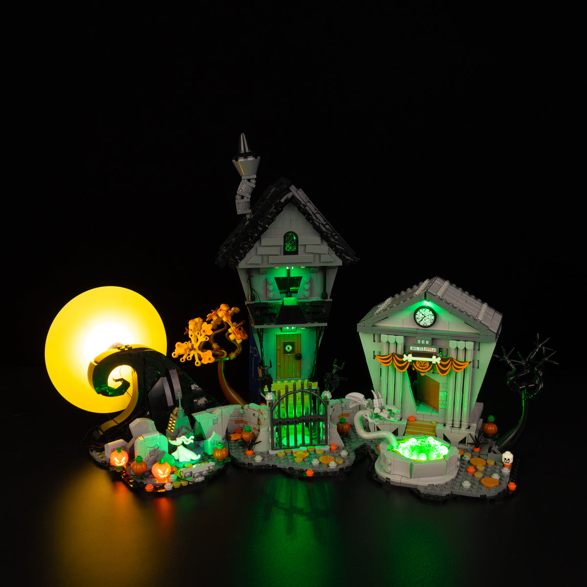 Light Kit for LEGO® Disney Tim Burton's The Nightmare Before Christmas 21351 (Updated)