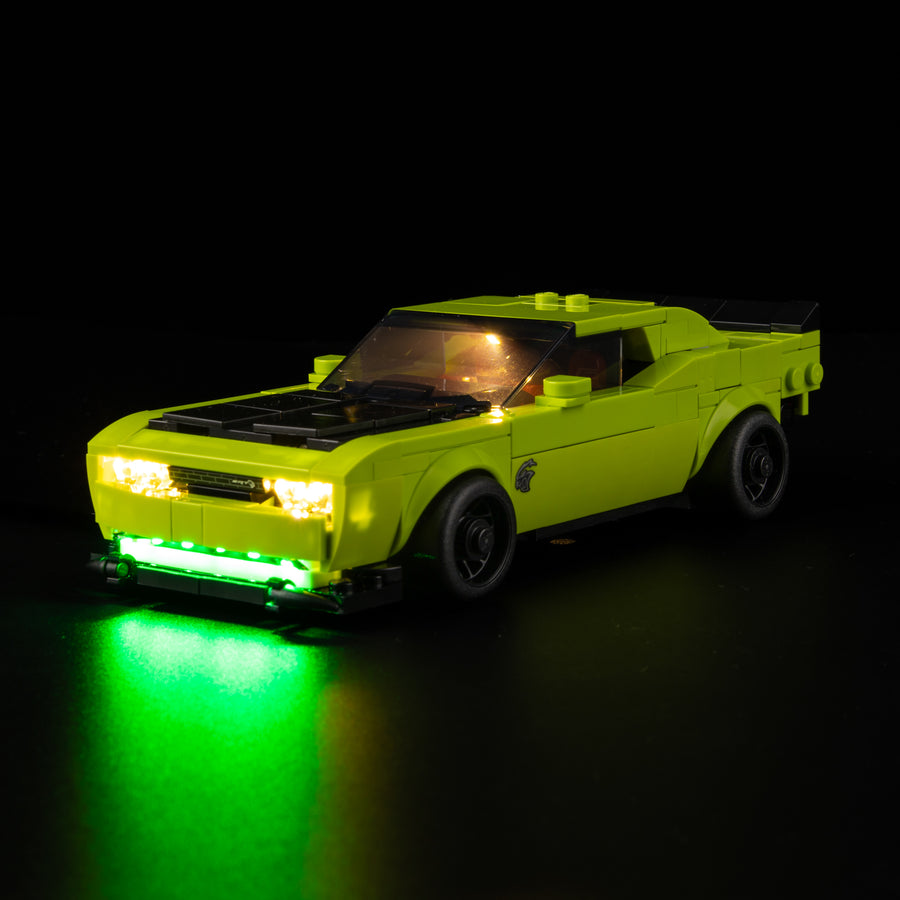 LEGO® Dodge Challenger SRT Hellcat Sports Car 77237 Light Kit