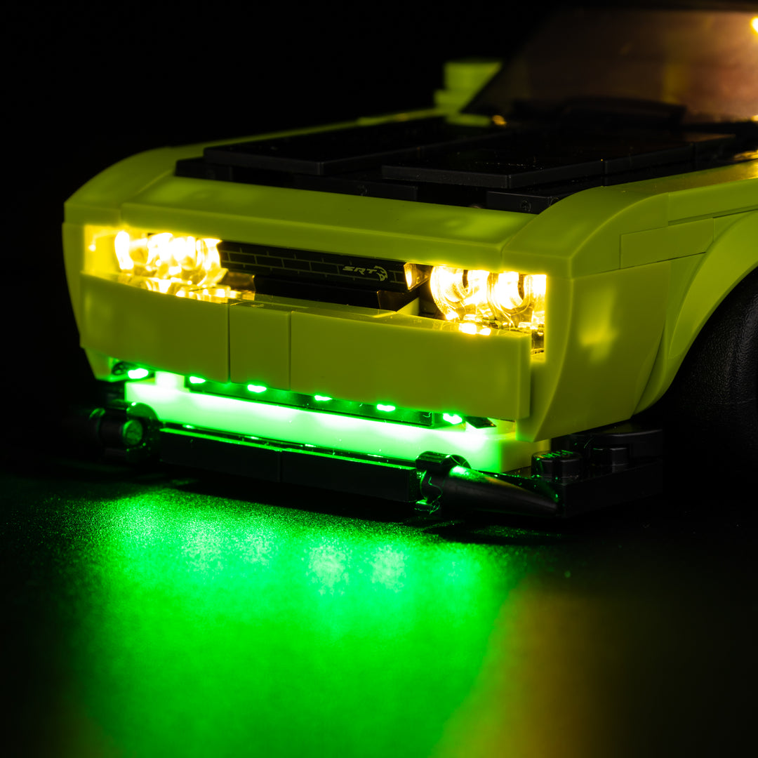 LEGO® Dodge Challenger SRT Hellcat Sports Car 77237 Light Kit