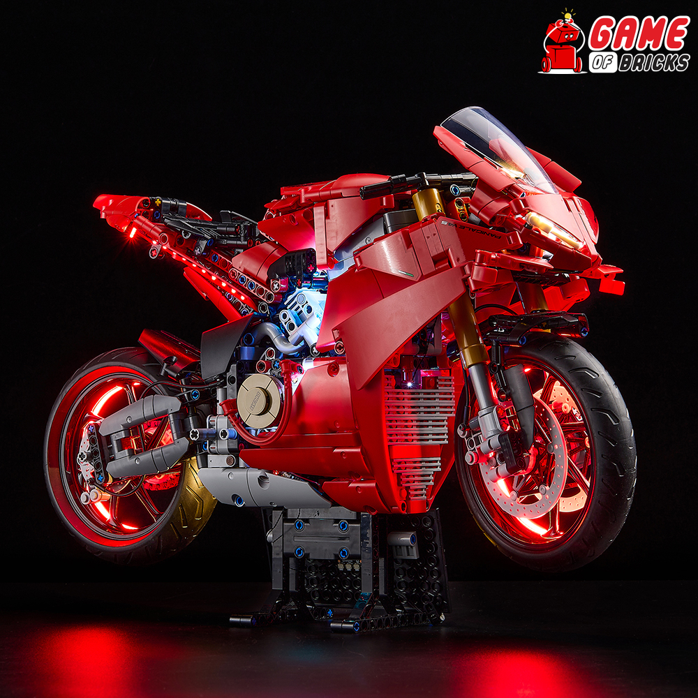 LEGO Ducati Panigale V4 S Motorcycle 42202 Light Kit