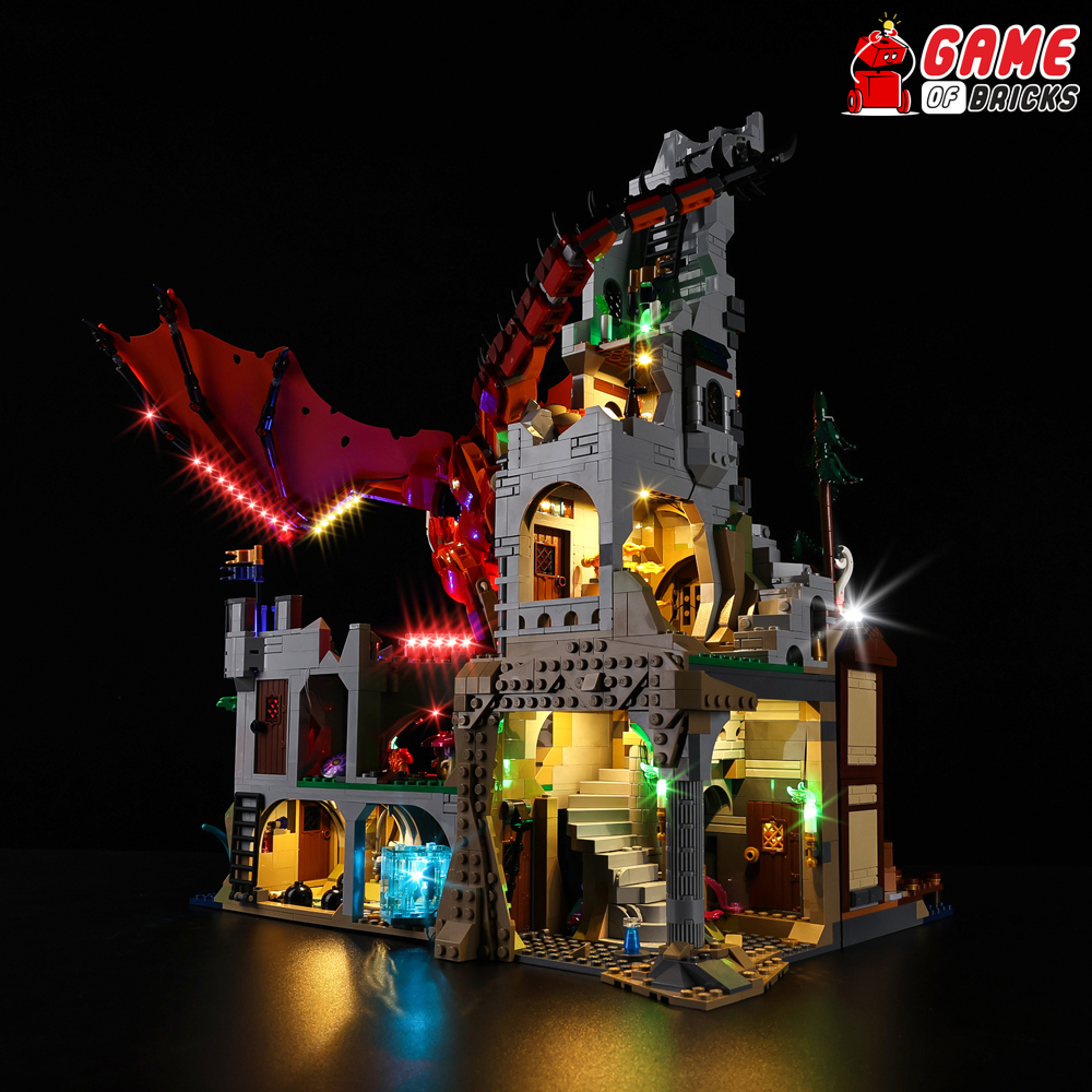 LEGO Dungeons & Dragons: Red Dragon's Tale 21348 Light Kit