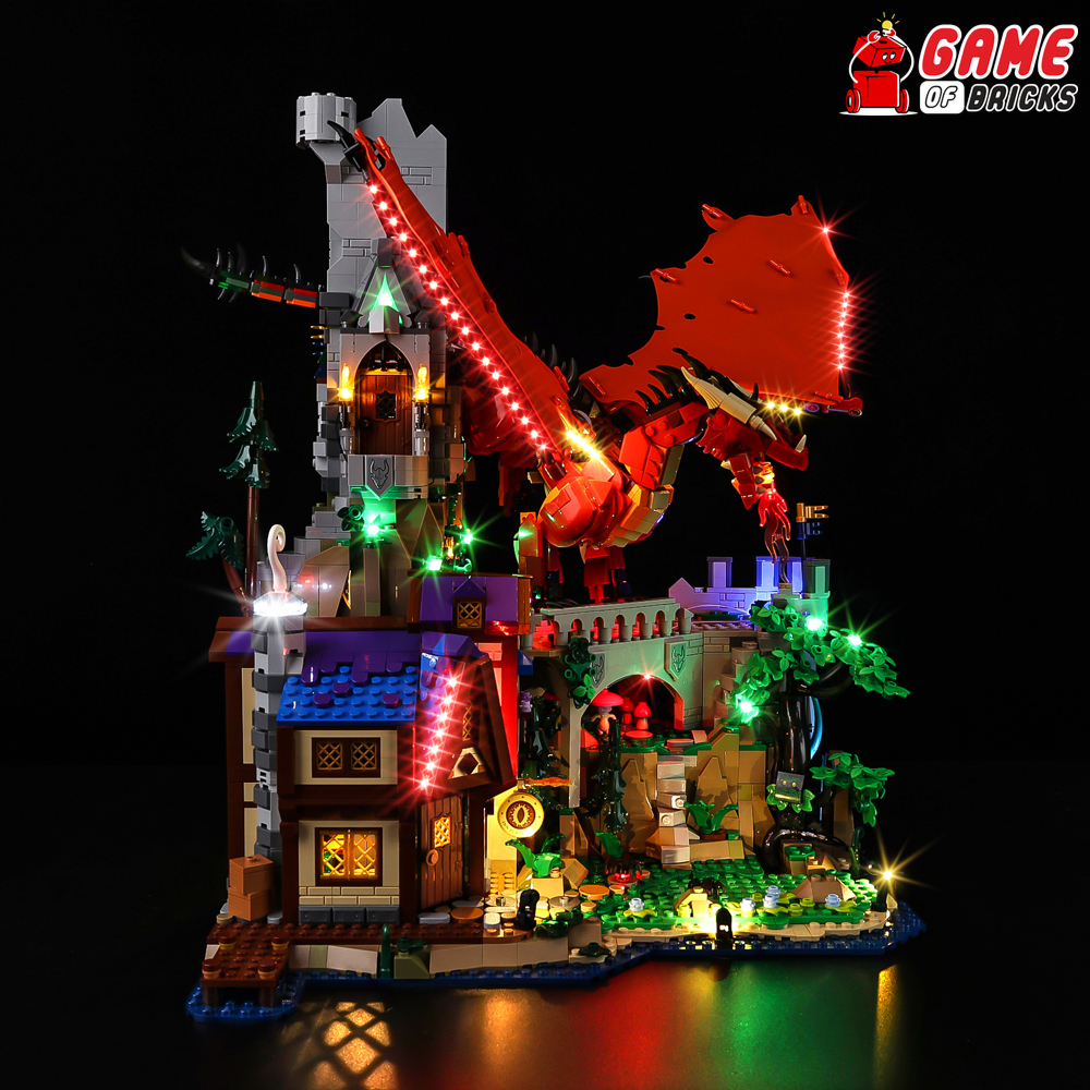 LEGO Dungeons & Dragons: Red Dragon's Tale 21348 Light Kit