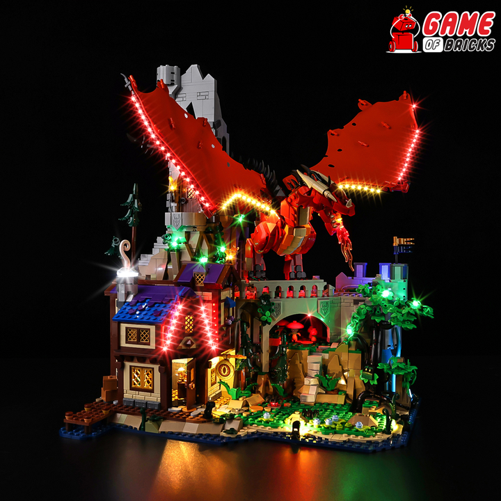 LEGO Dungeons & Dragons: Red Dragon's Tale 21348 Light Kit