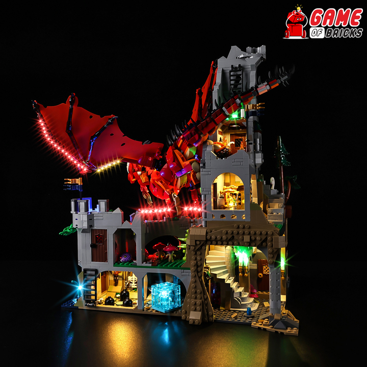 LEGO Dungeons & Dragons: Red Dragon's Tale 21348 Light Kit