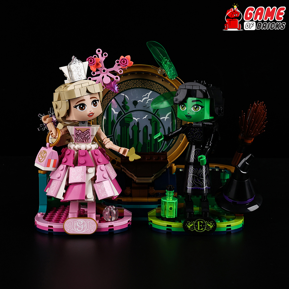 LEGO Elphaba & Glinda Figures 75682 Light Kit