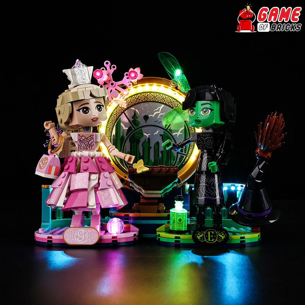 LEGO Elphaba & Glinda Figures 75682 Light Kit