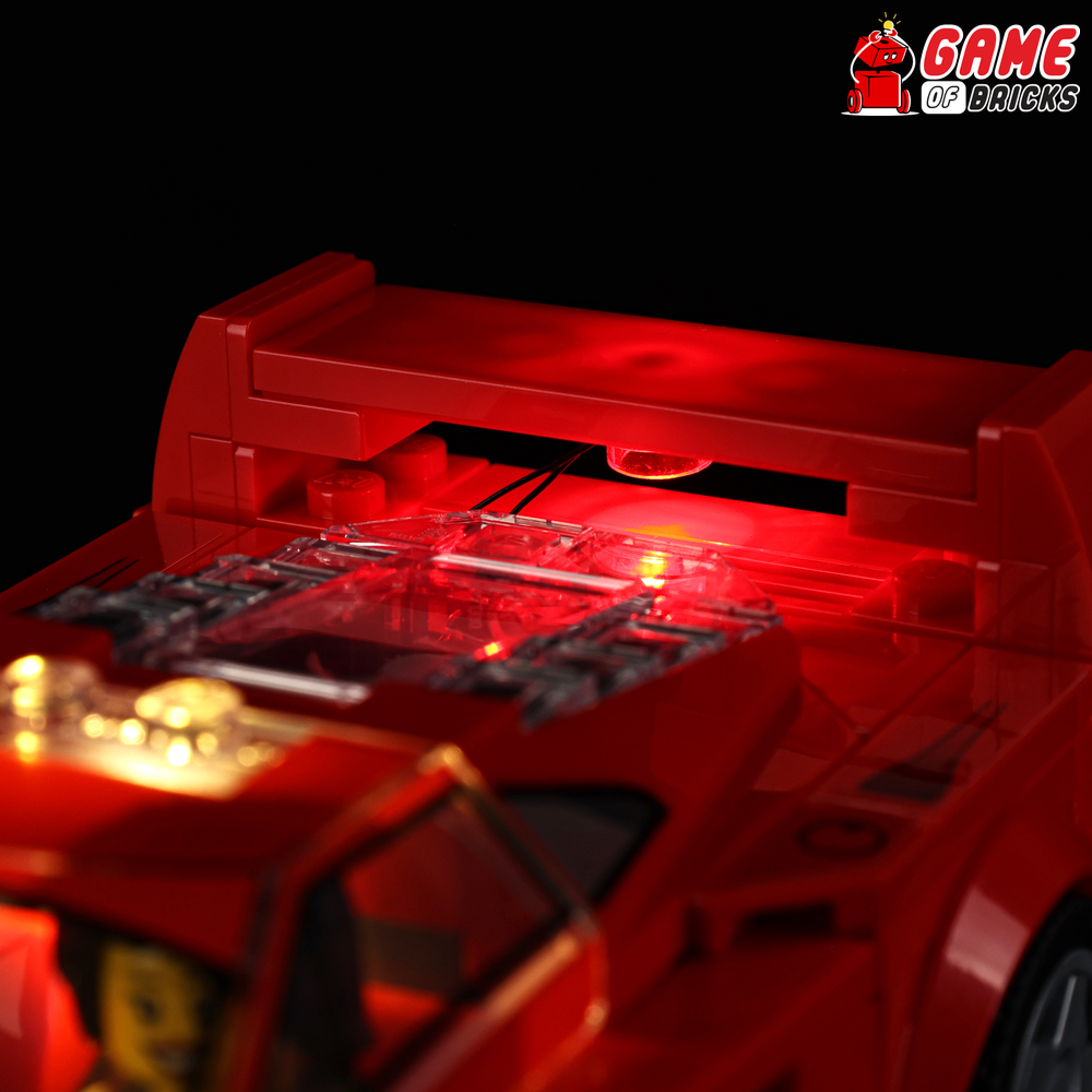 LEGO Ferrari F40 Supercar 76934 Light Kit