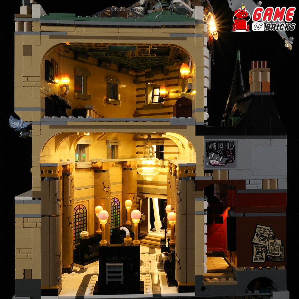 LEGO Gringotts Wizarding Bank – Collectors' Edition 76417 Light Kit