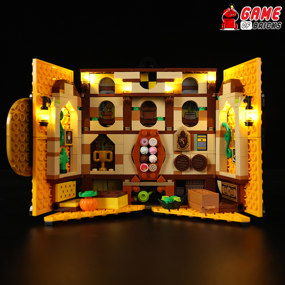 LEGO Hufflepuff House Banner 76412 Light Kit