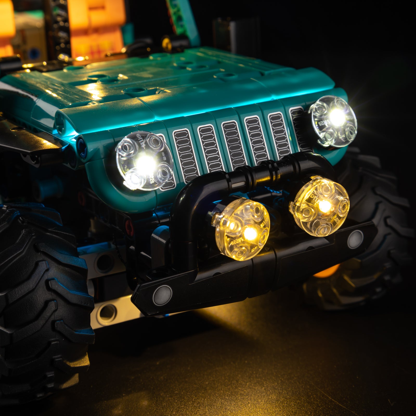 Light Kit for LEGO® Jeep Wrangler Rubicon SUV 42227
