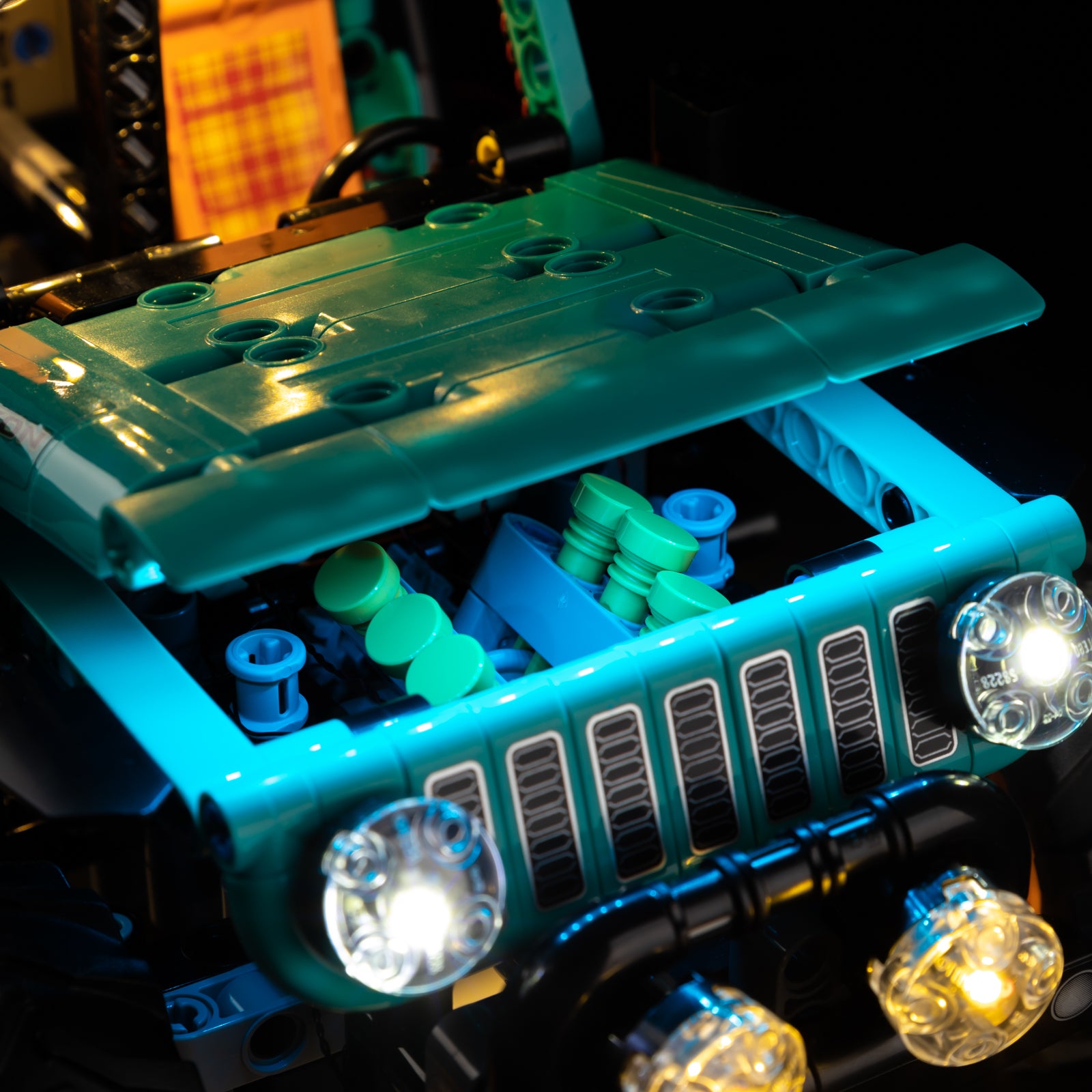 Light Kit for LEGO® Jeep Wrangler Rubicon SUV 42227