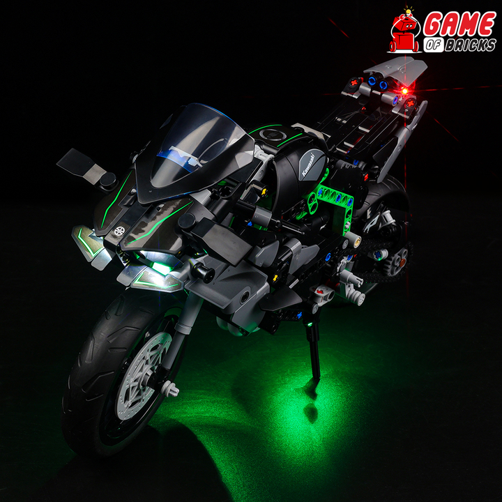 LEGO Kawasaki Ninja H2R Motorcycle 42170 Light Kit