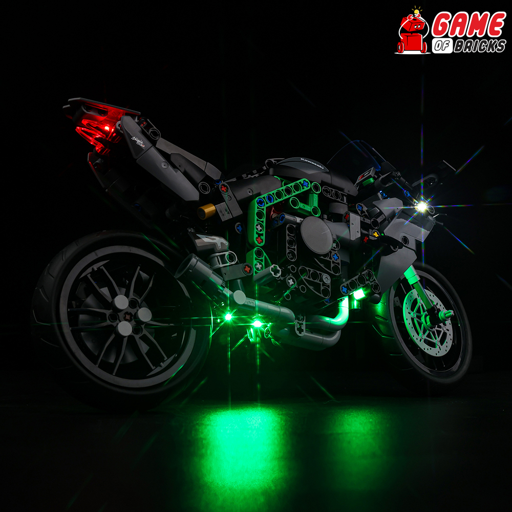 LEGO Kawasaki Ninja H2R Motorcycle 42170 Light Kit