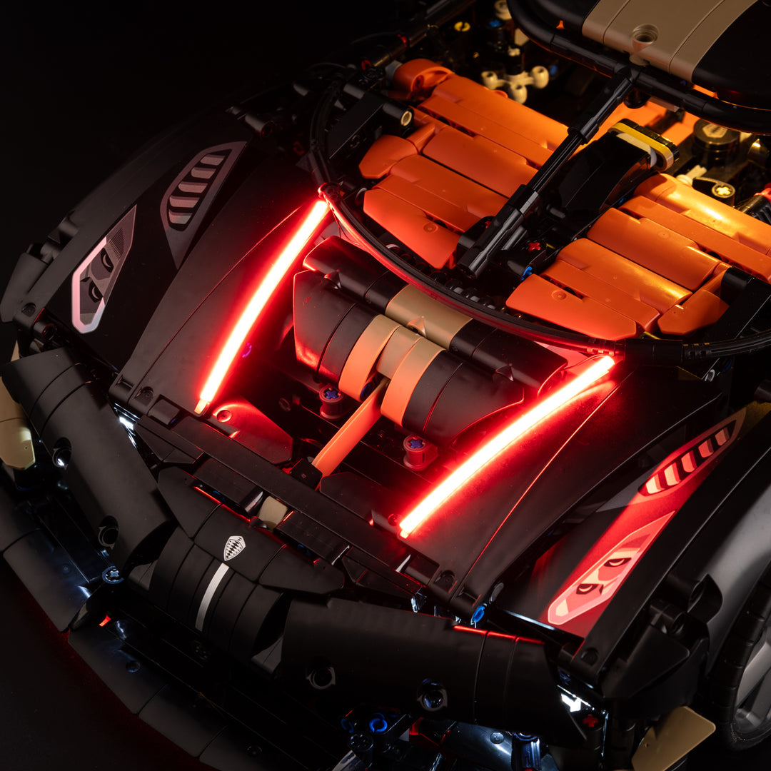 Light Kit for LEGO® Koenigsegg Sadair's Spear Megacar 42232