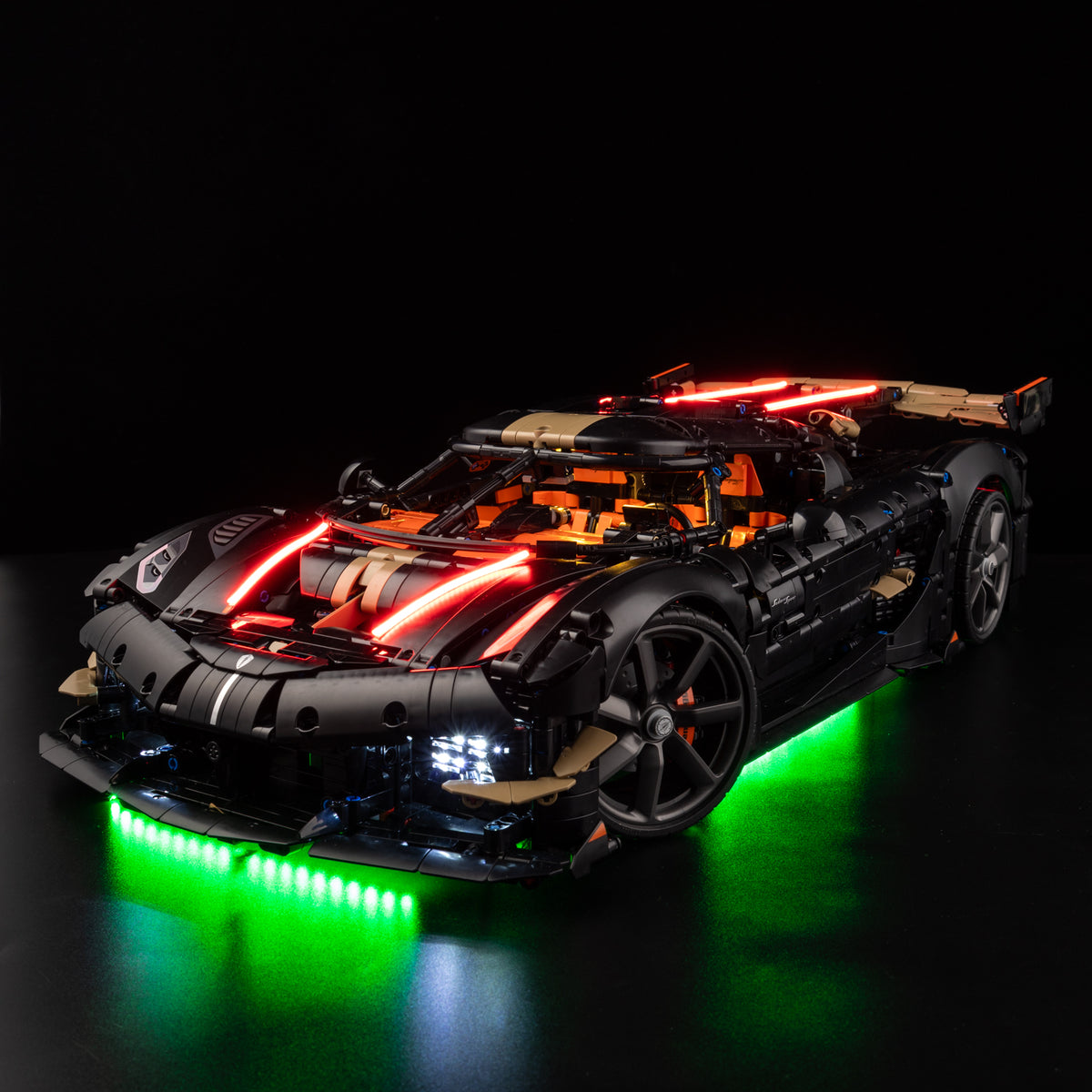 Light Kit for LEGO® Koenigsegg Sadair's Spear Megacar 42232