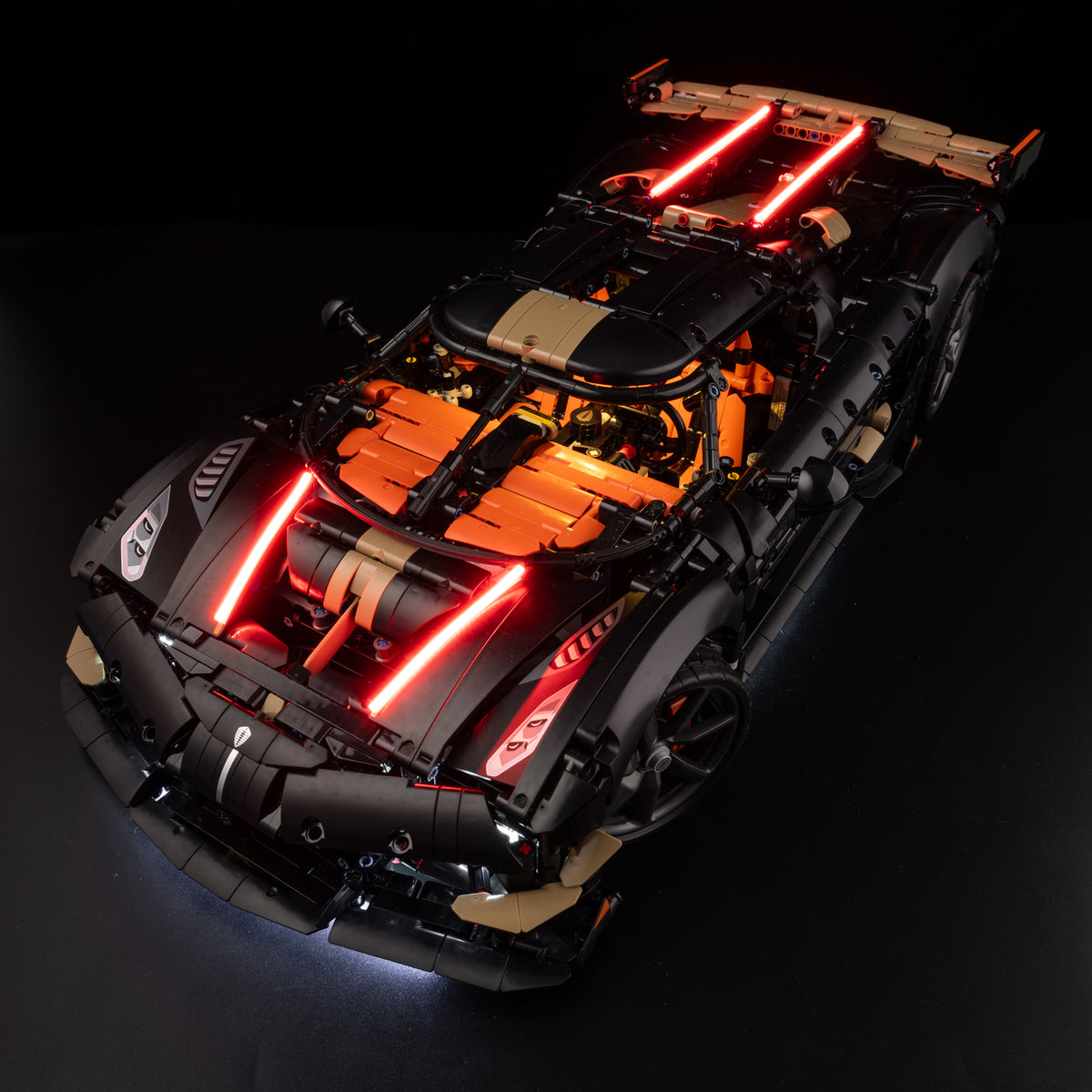 Light Kit for LEGO® Koenigsegg Sadair's Spear Megacar 42232
