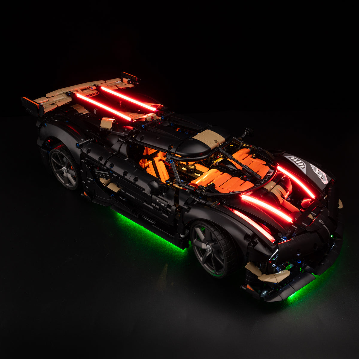 Light Kit for LEGO® Koenigsegg Sadair's Spear Megacar 42232