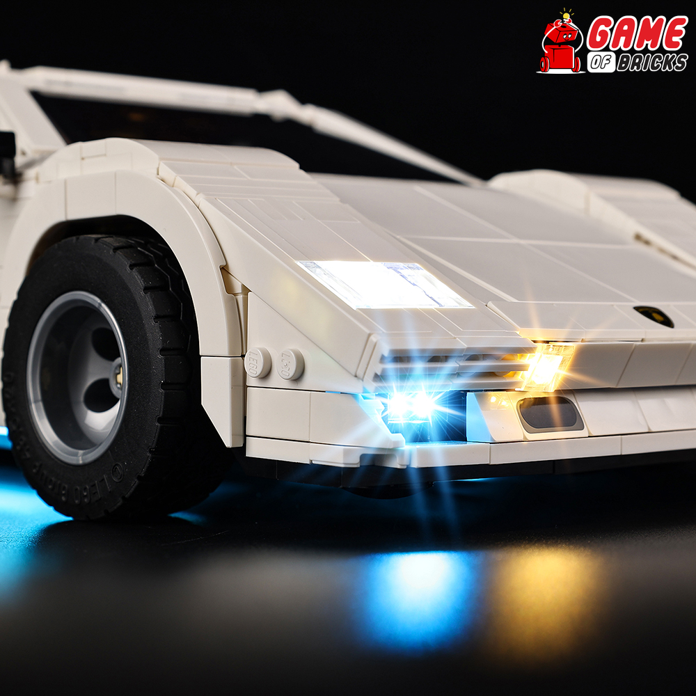 LEGO Lamborghini Countach 5000 Quattrovalvole 10337 Light Kit