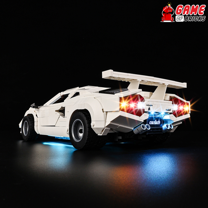 LEGO Lamborghini Countach 5000 Quattrovalvole 10337 Light Kit