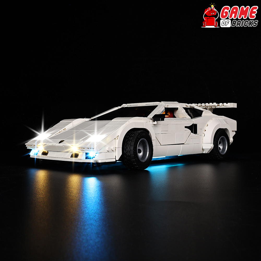 LEGO Lamborghini Countach 5000 Quattrovalvole 10337 Light Kit