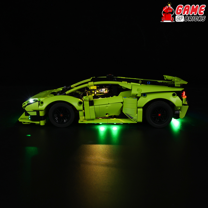 LEGO Lamborghini Huracán Tecnica 42161 Light Kit