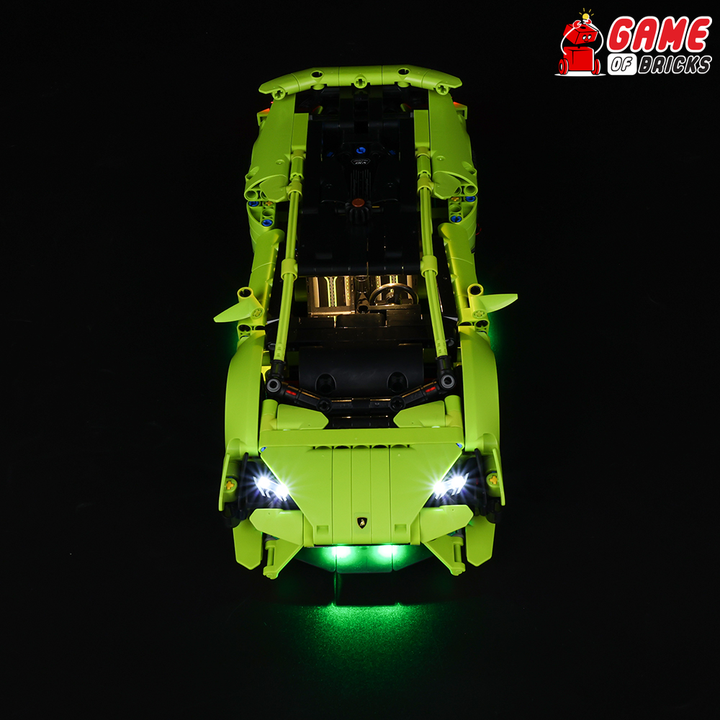 LEGO Lamborghini Huracán Tecnica 42161 Light Kit