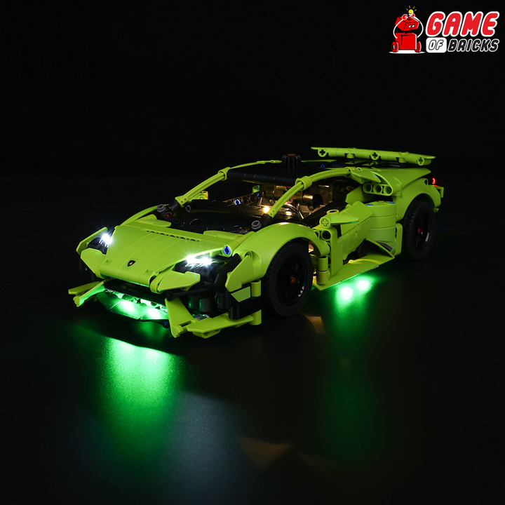 LEGO Lamborghini Huracán Tecnica 42161 Light Kit