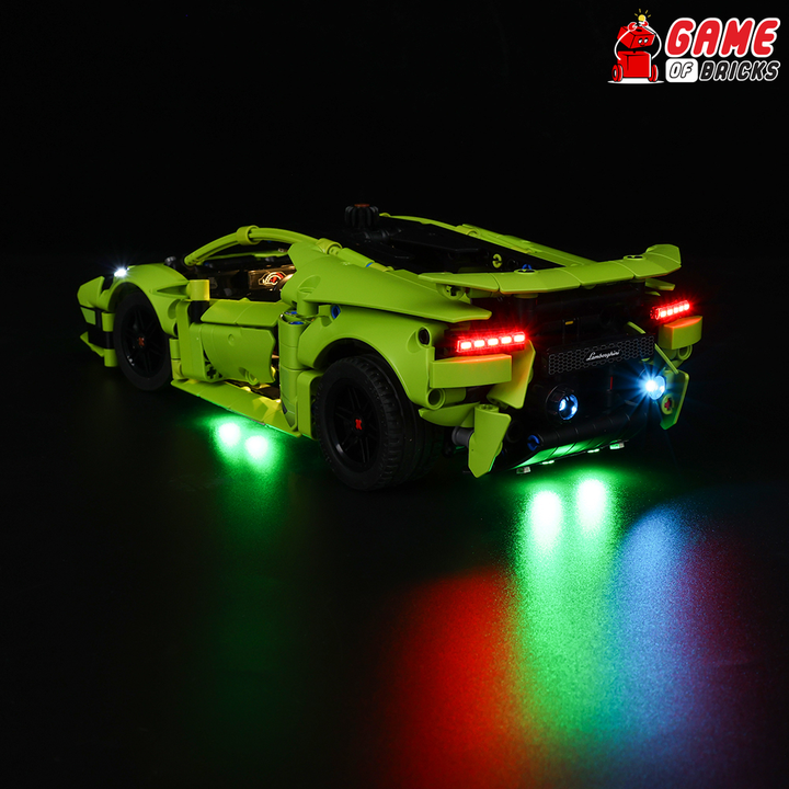 LEGO Lamborghini Huracán Tecnica 42161 Light Kit