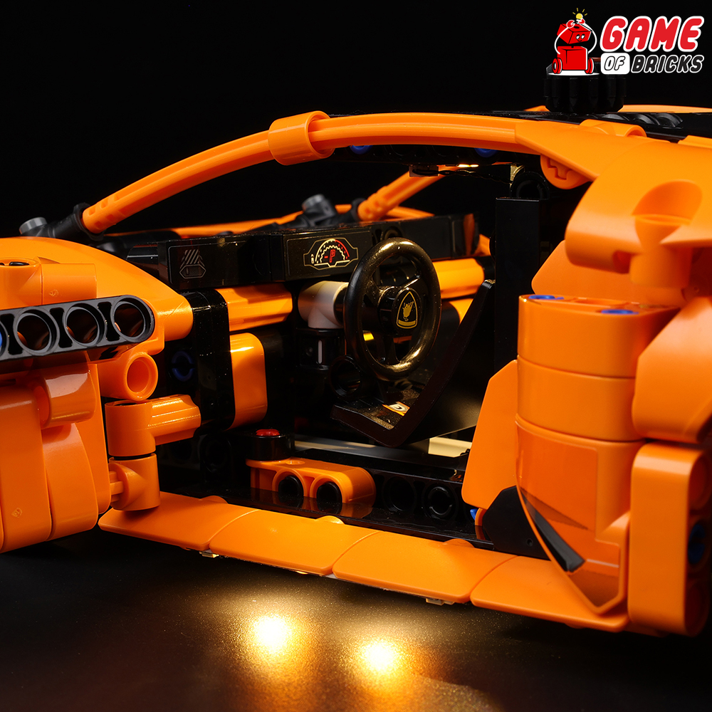 LEGO Lamborghini Huracán Tecnica Orange 42196 Light Kit