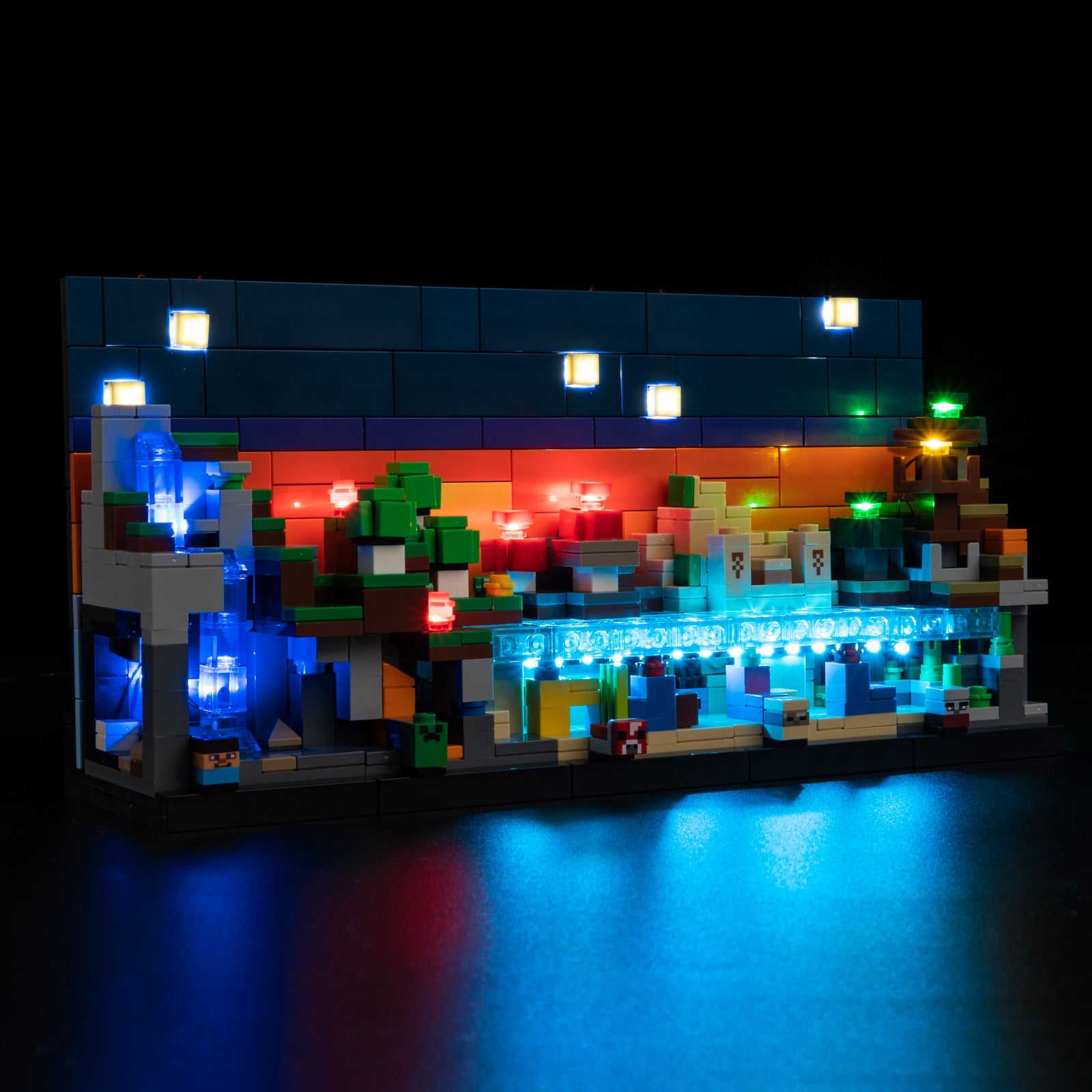 MINI ブルーLEDデイライトキット Light Kit for LEGO® Mini Biomes 21589
