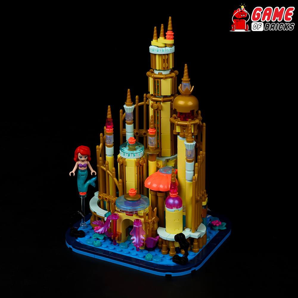 LEGO Mini Disney Ariel's Castle 40708 light kit