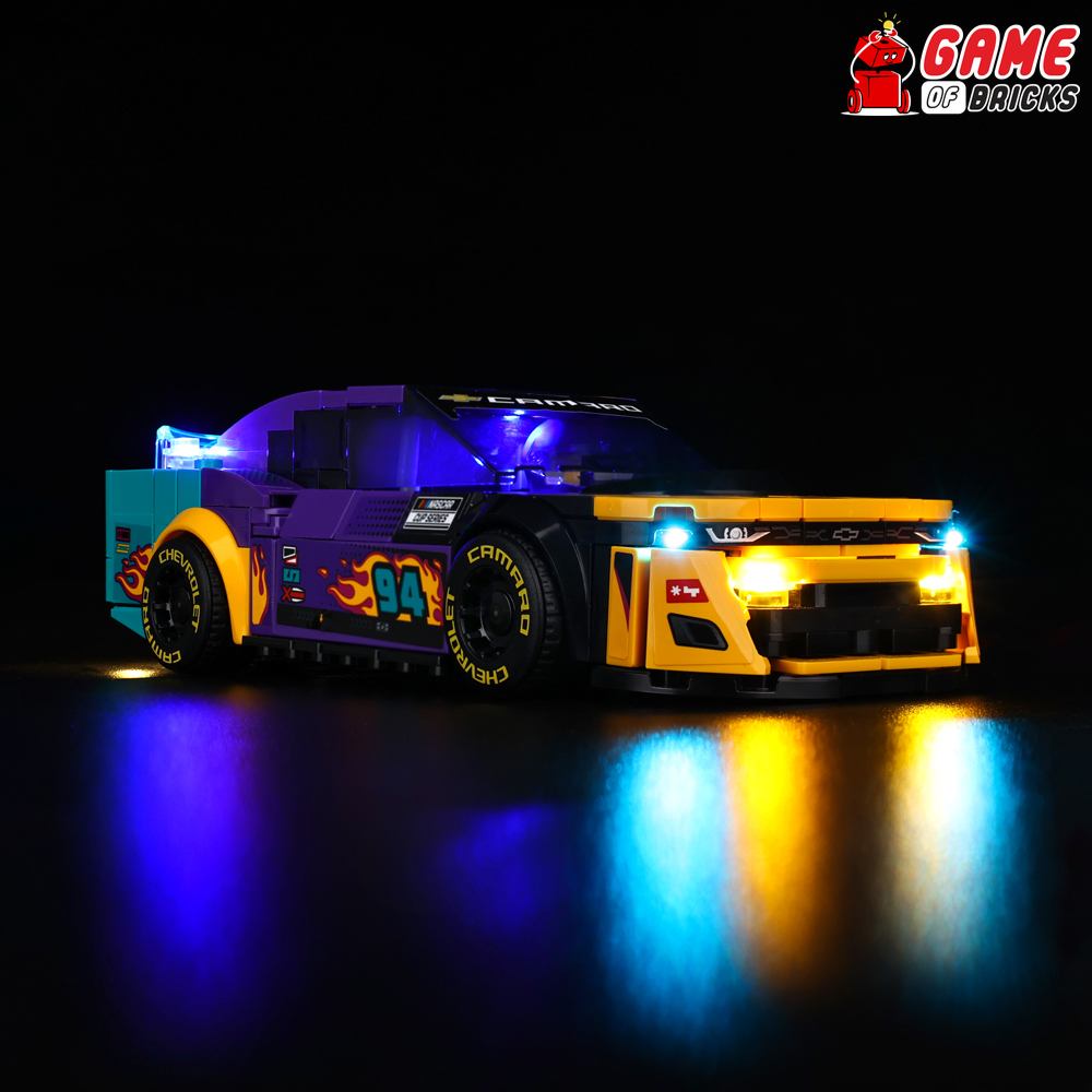 LEGO NASCAR Next Gen Chevrolet Camaro ZL1 76935 Light Kit