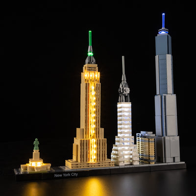 Light Kit for New York City 21028 (Updated)