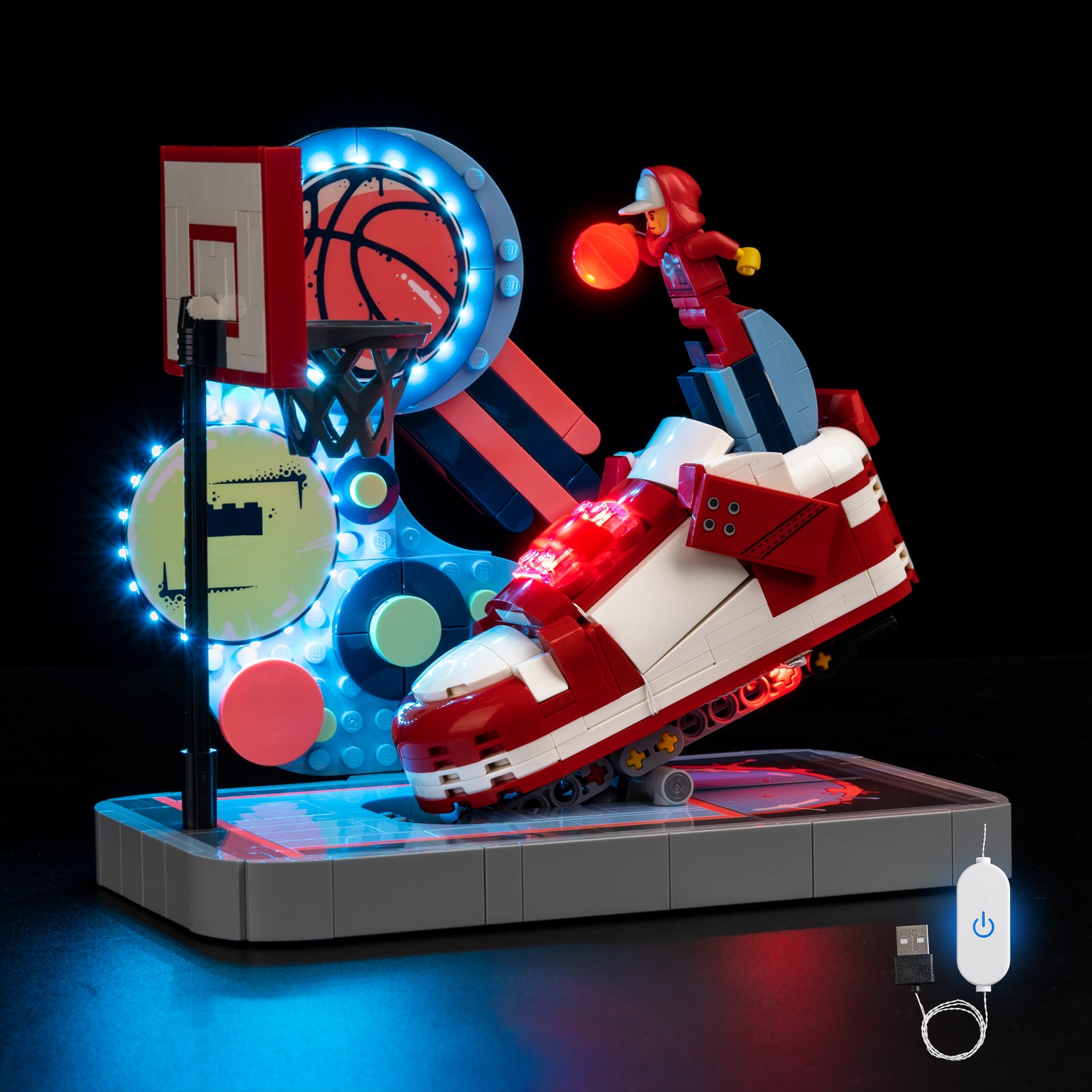 Light Kit for LEGO® Nike Dunk Trickshot 43021