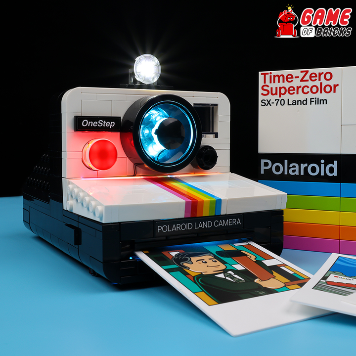 LEGO Polaroid OneStep SX-70 Camera 21345 Light Kit