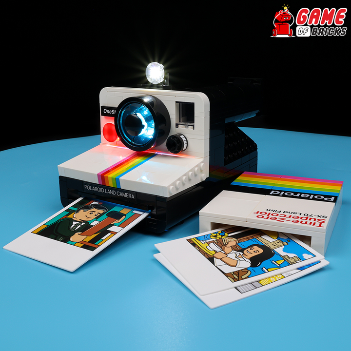 LEGO Polaroid OneStep SX-70 Camera 21345 Light Kit