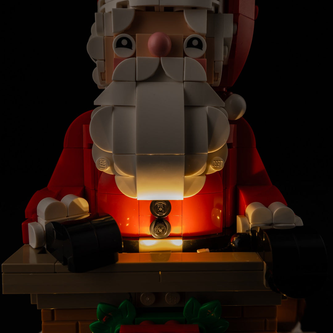 Illuminated LEGO Santa's Holiday Countdown 40874 view 11