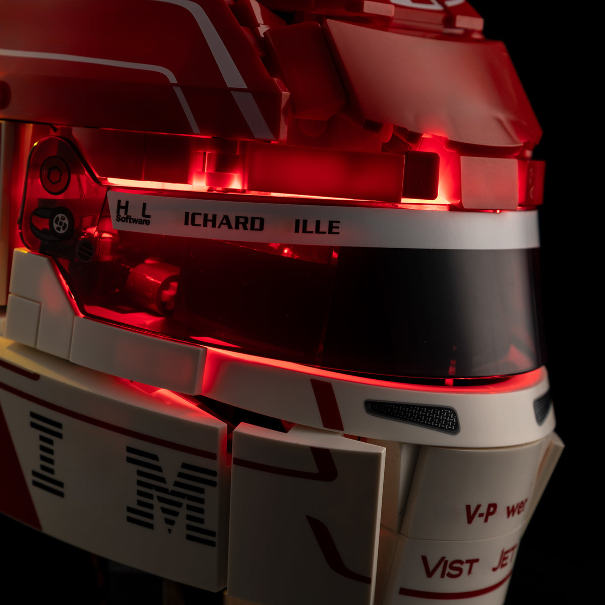 LEGO® Scuderia Ferrari HP Charles Leclerc Helmet 43014 Light Kit