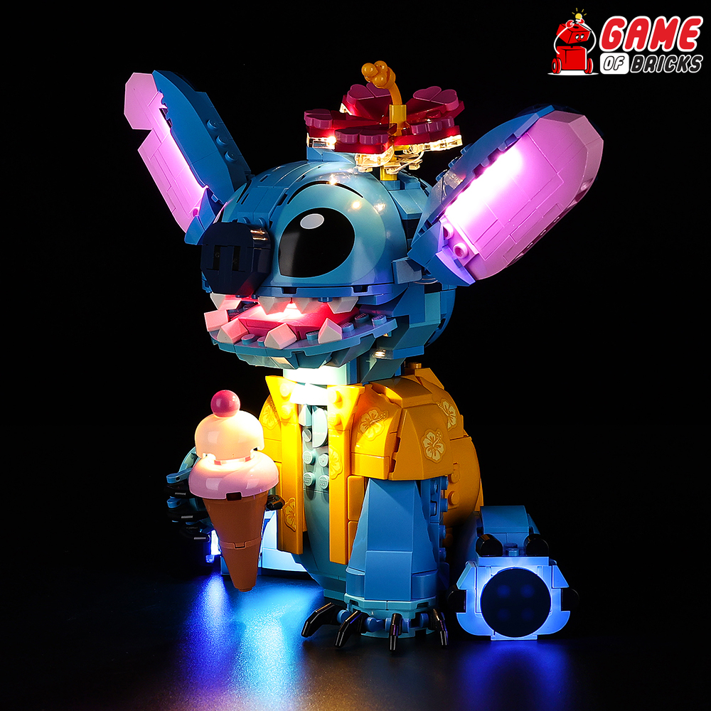  LEGO Stitch 43249 Light Kit