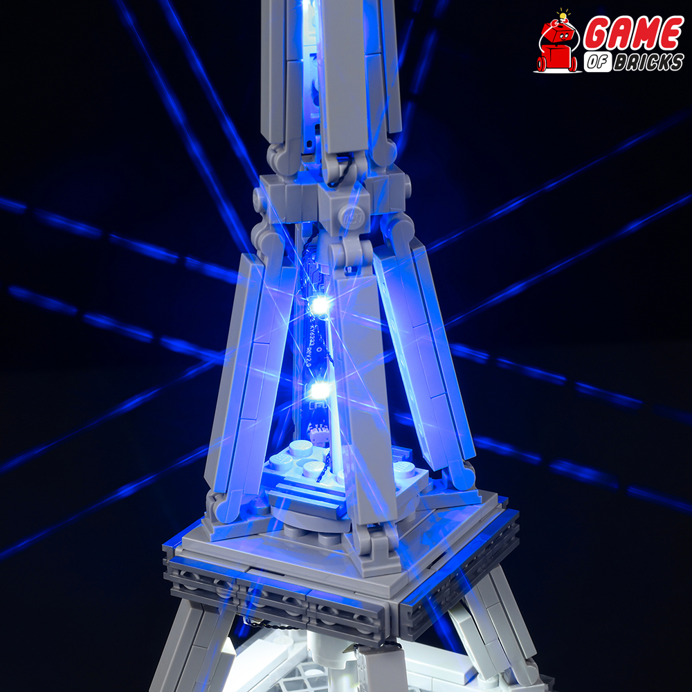 Light Kit for The Eiffel Tower 21019 (Updated)