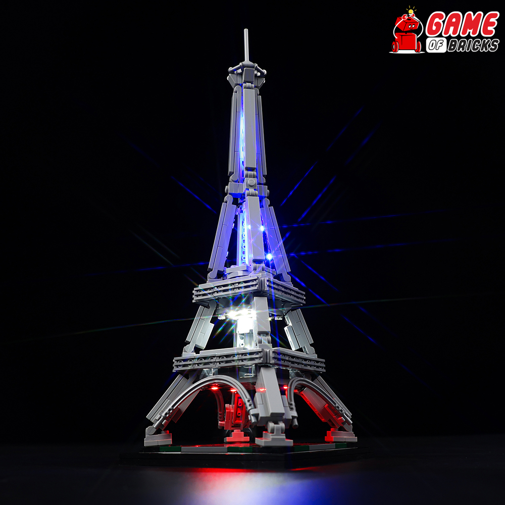 Light Kit for The Eiffel Tower 21019 (Updated)