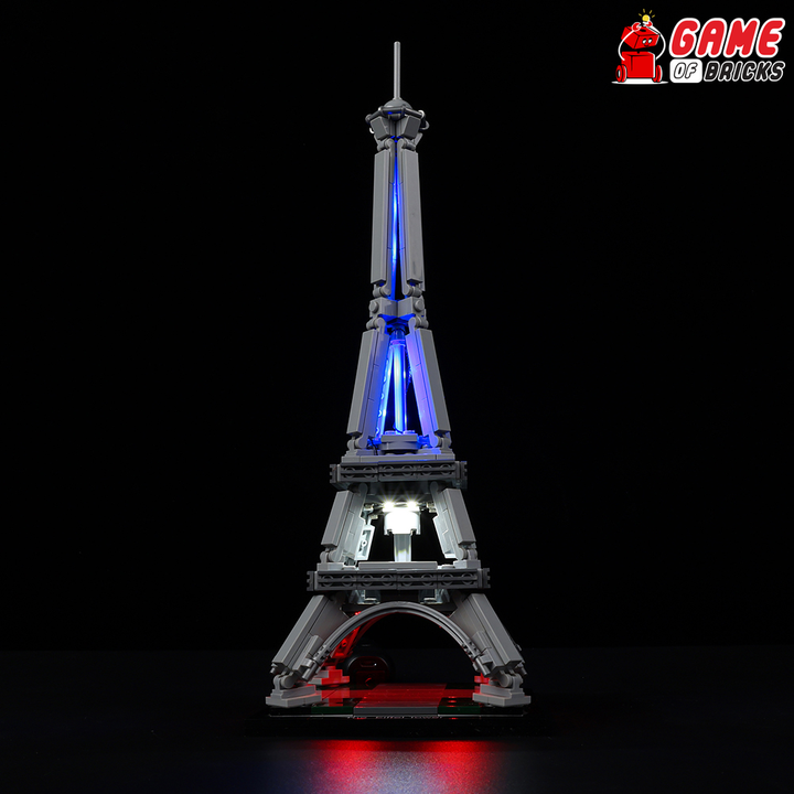 Light Kit for The Eiffel Tower 21019 (Updated)