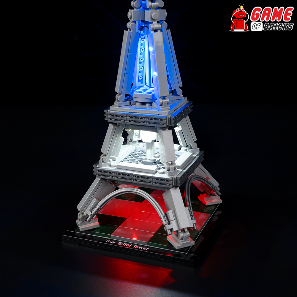 Light Kit for The Eiffel Tower 21019 (Updated)