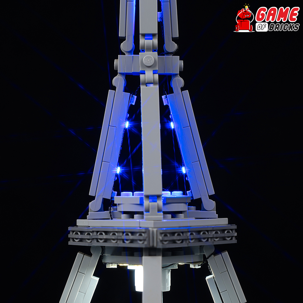 Light Kit for The Eiffel Tower 21019 (Updated)