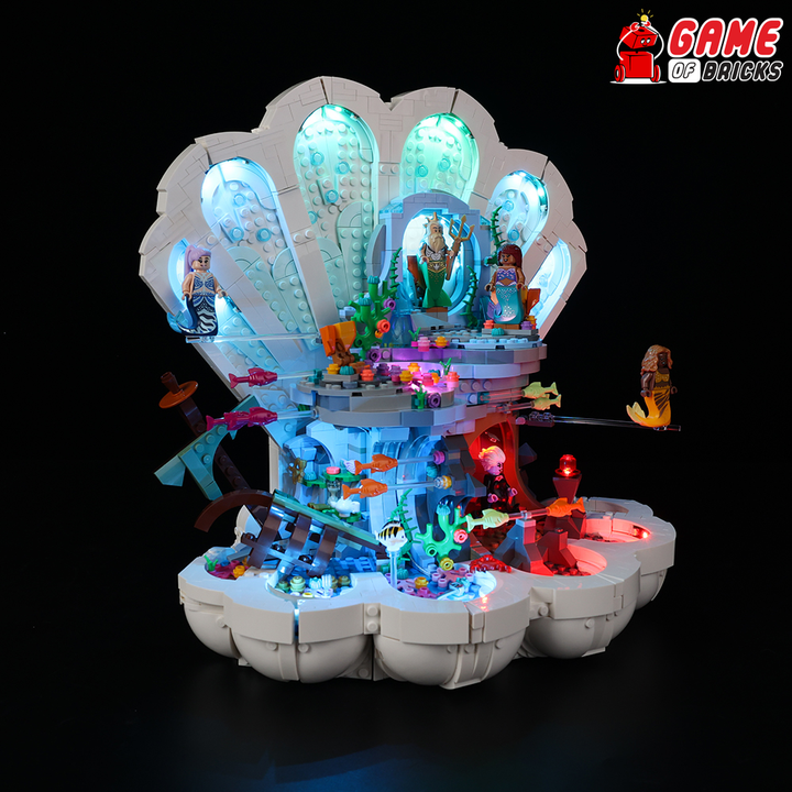 LEGO The Little Mermaid Royal Clamshell 43225 Light Kit