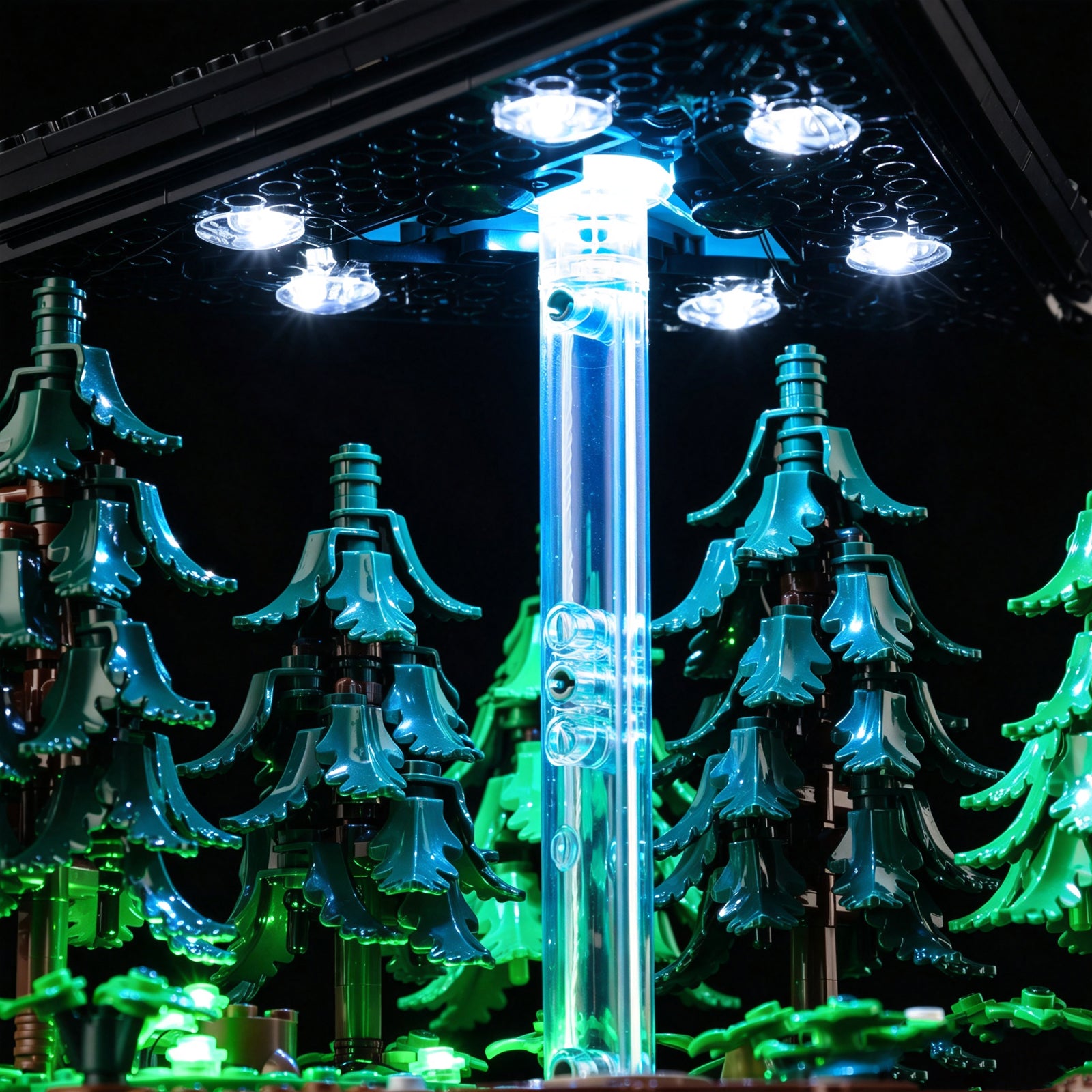 RS442☆展示品☆ModuleX☆LED☆スポットライト☆10個セット Light Kit for LEGO® The X-Files 21369