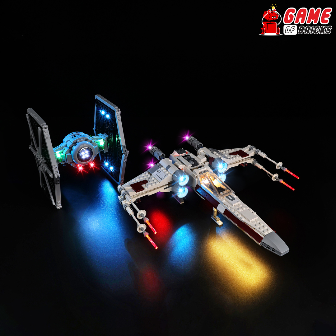 LEGO TIE Fighter & X-Wing Mash-up 75393 Light Kit