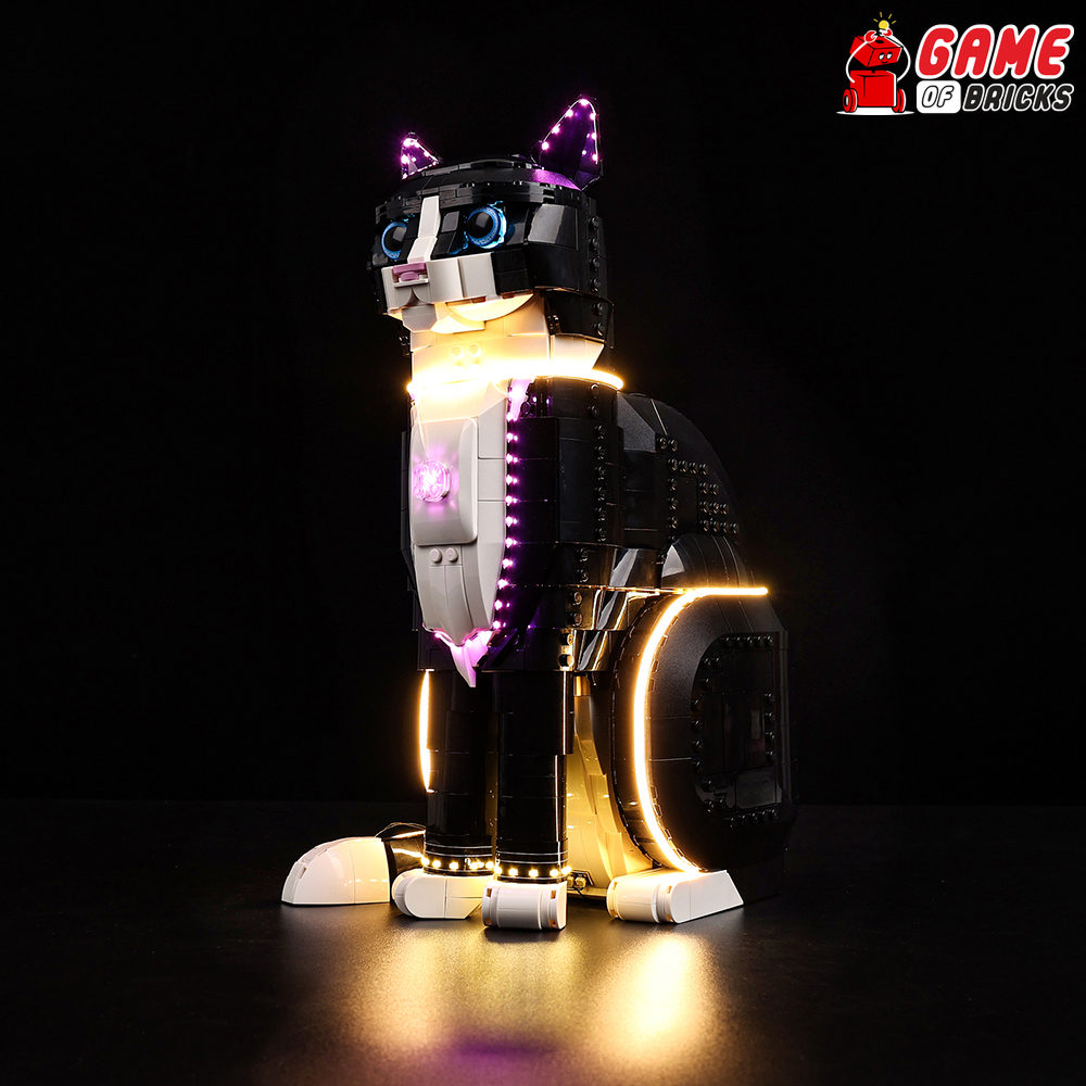 LEGO Tuxedo Cat 21349 Light Kit